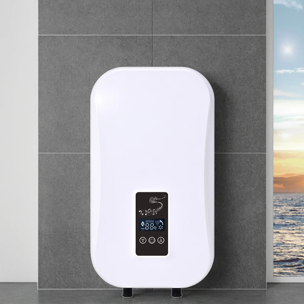 

Good Selling Instant Electric Water Heater 6kw Tankless Instant Water Heater For Kitchen Home Shower Bathroom