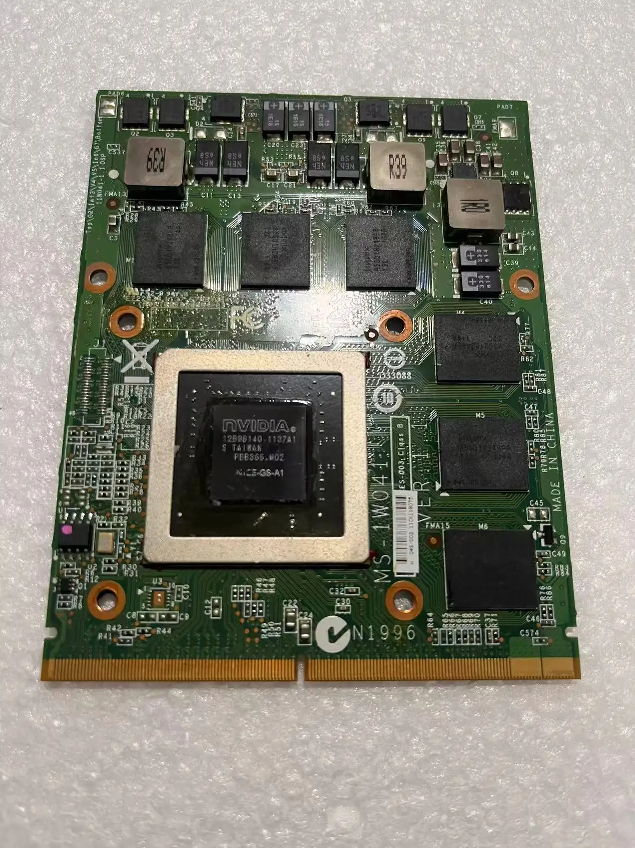 GTX560M For p151hm1 p150hm test ok
