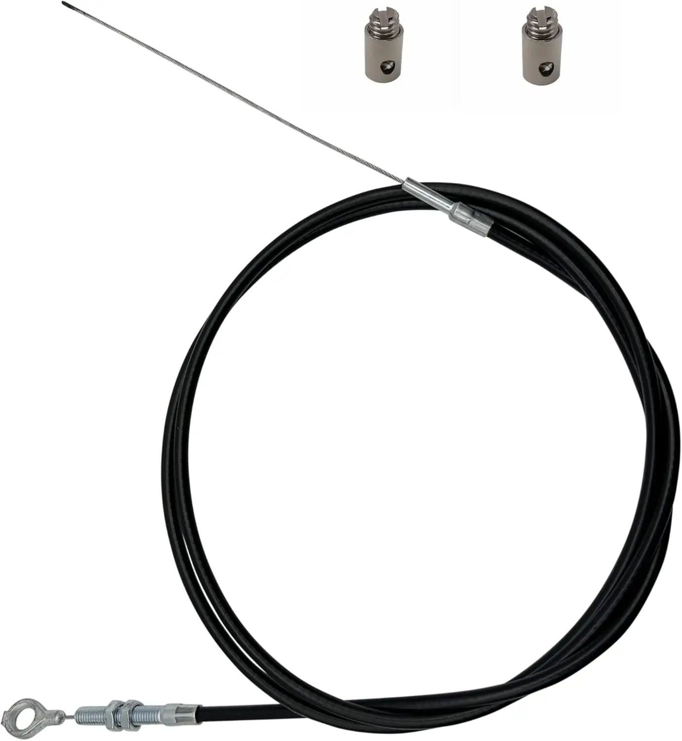 71-Inch Go Kart Throttle Cable for Predator 212 GX160 200 5.5 6.5hp | 71-Inch Cable: Stainless steel construction provides smooth throttle control and replaces Manco 8252-1390 on ASW go-karts