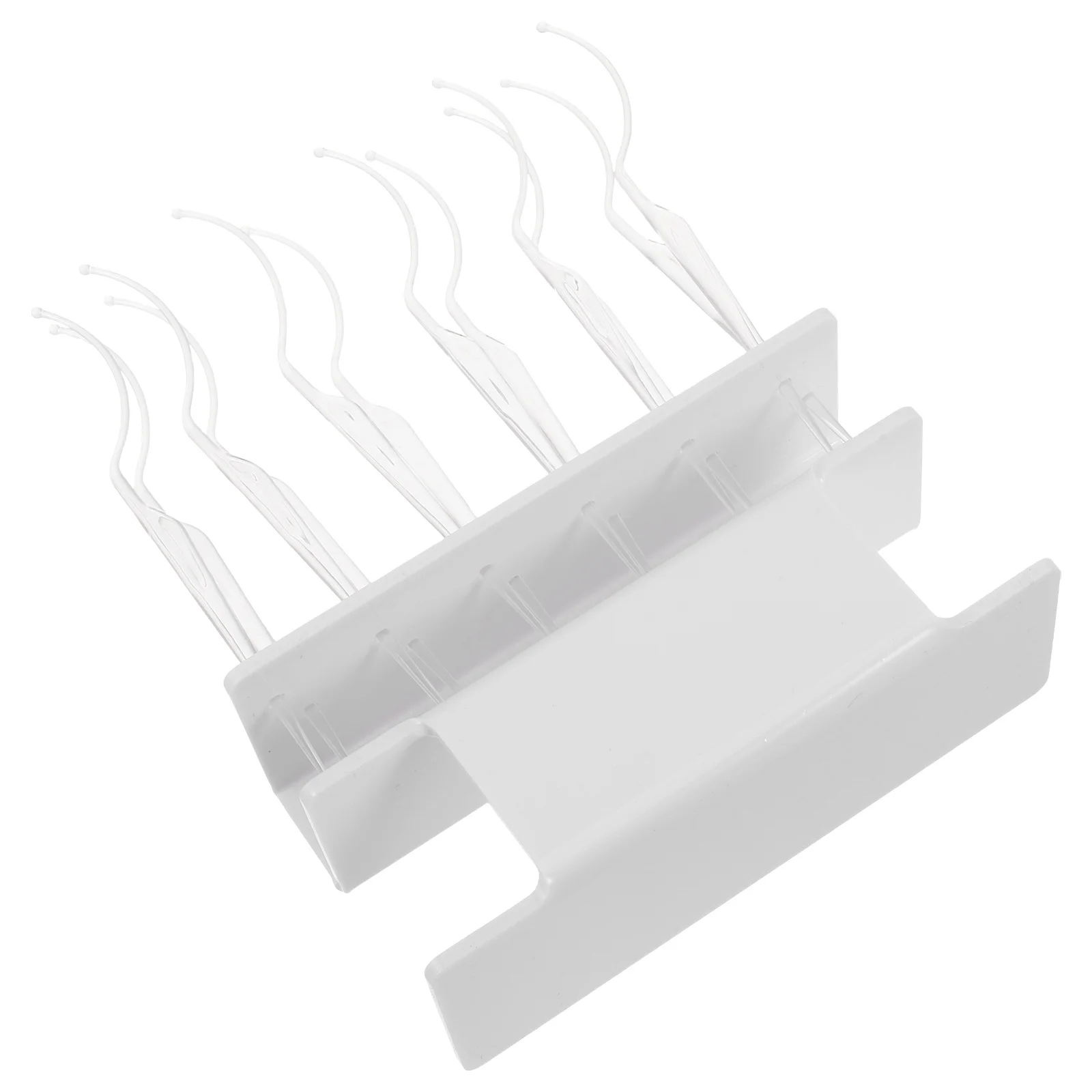 1 مجموعة لاش عرض موقف حامل للرموش الصناعية شفافة جرب على العصي معدات صالون تجميل رمش أدوات التقديم #5