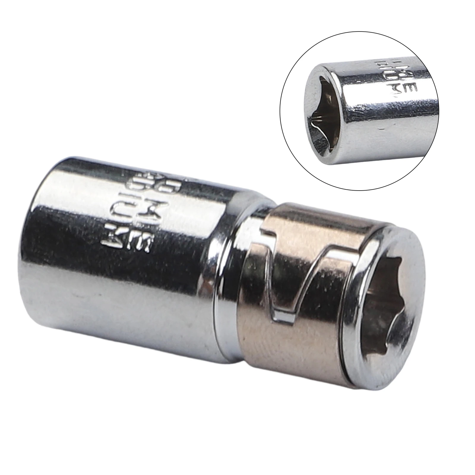 1pc 1/4inc Square Head To 1/4 Hex Socket Head Conversion Head Quick Release Screwdriver Holder Impacts Socket Conversion Adapter