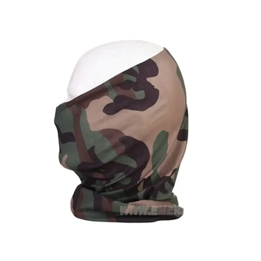 Emersongear Quick Dry Multi Functional Hood Tactical Face Neck Mask Visor Head Protective Gear Scarf Airsoft Headwear