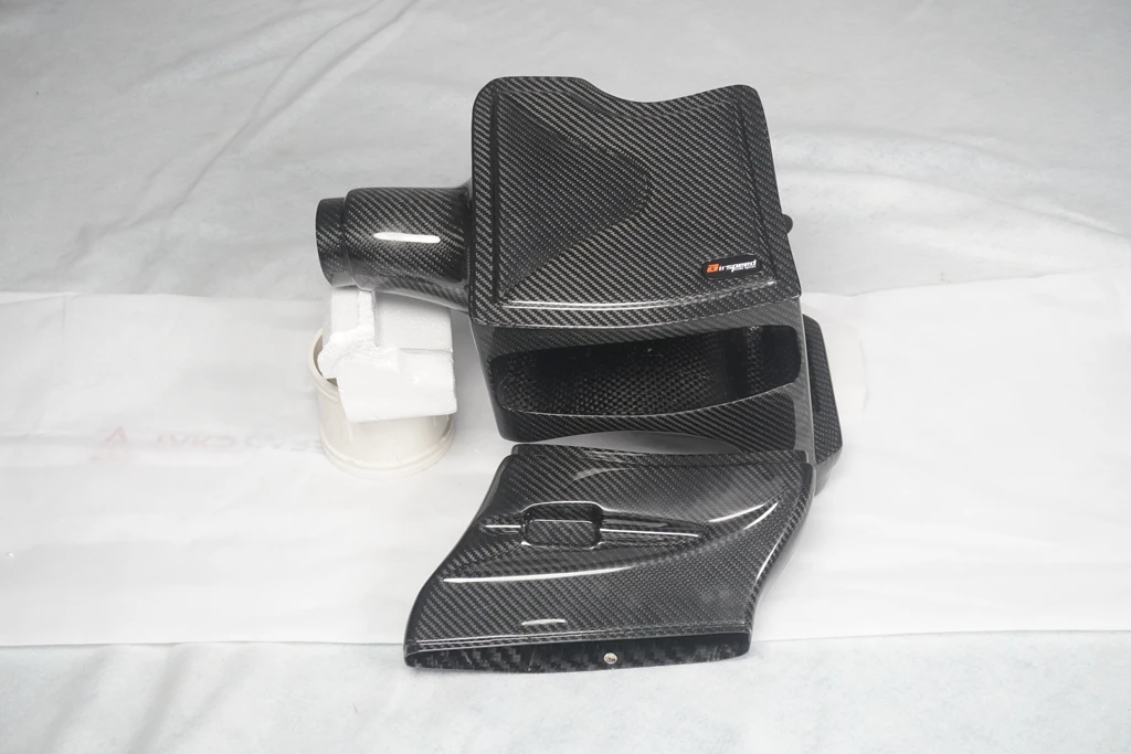 Airspeed Real Car Data Development Dry Carbon Fiber Cold Air Intake System Auto Modify Parts for   CLA A-Class W176 M270 2.0T