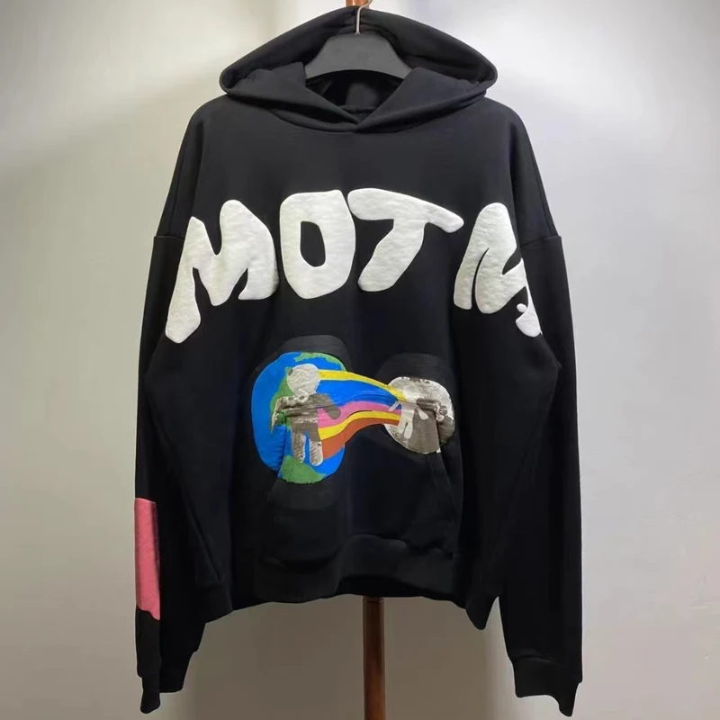 Hip Hop CPFM Hoodie High Quality Men Women Fashion Foam Printed Kanye West Hooded Sweatshirts