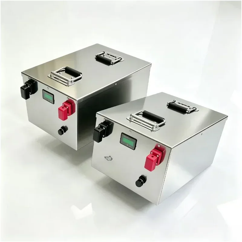Industrial‑Grade 72V Rechargeable Lithium‑ion Storage Module 60Ah‑300Ah, Pre‑Calibrated Safety Circuit System, Reliable Energy S