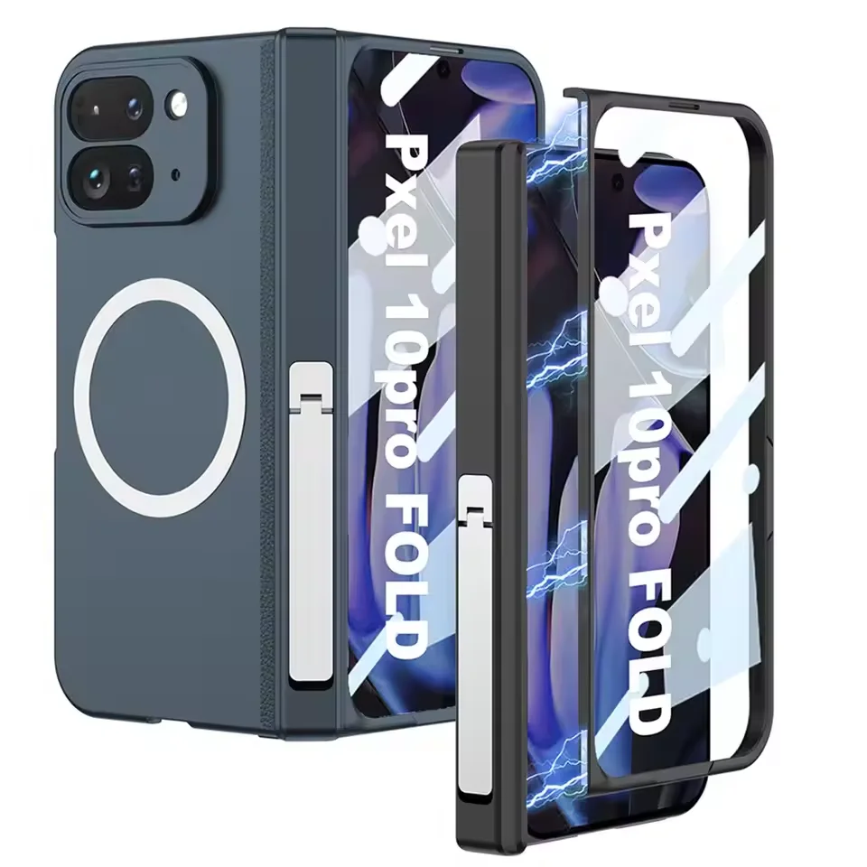 

Магнитный чехол для Google Pixel 10 Pro Fold, роскошный, приятный для кожи акрил HD 360 ° Полное покрытие для Pixel 10 Pro Fold Folding Funda