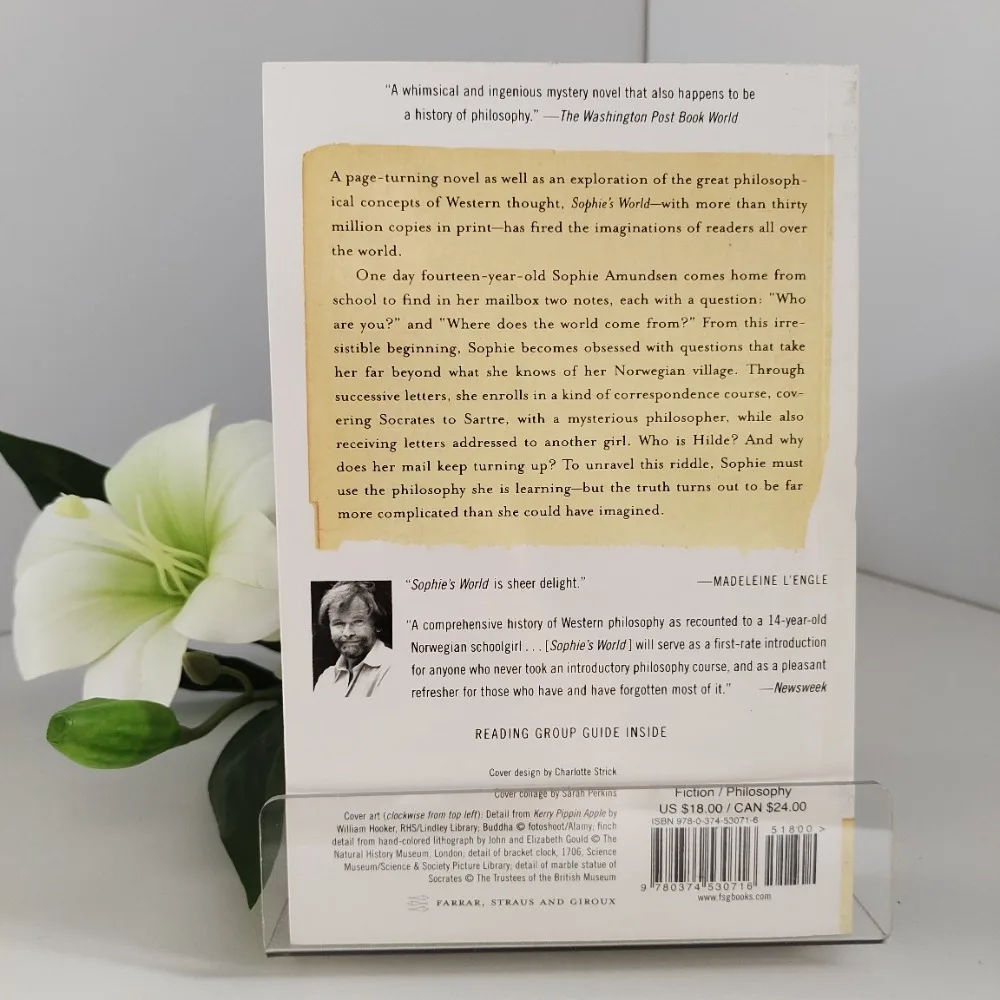 Sophie‘s World By Jostein Gaarder | The Bestselling Novel That Introduces Philosophy | 50 Million Copies Sold Worldwide