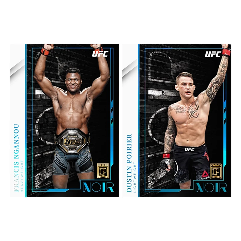 Aljamain Sterling Amanda Nunes Daniel Rodriguez Dustin Poirier Panini UFC Series Diy Homemade Collection Flash Card Toys Gift - view 5