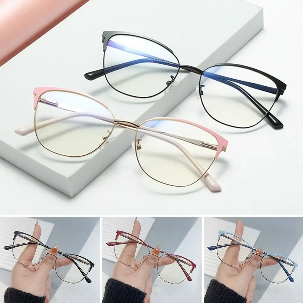 Blue Light Blocking Women Designers Eyeglasses Optical Spectacle Computer Eye Protection Glass Fashion Eyewear