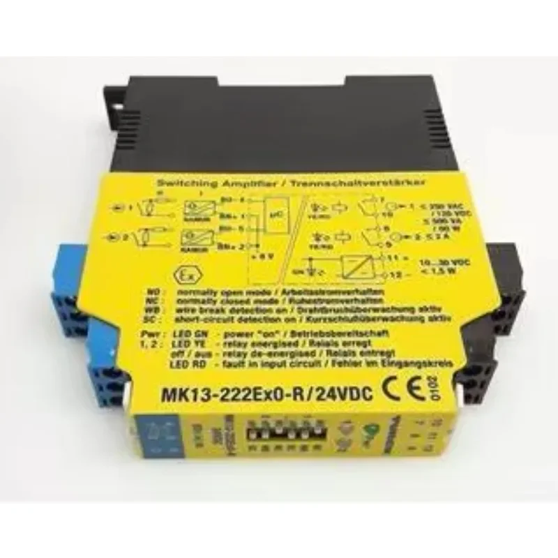 Turck MK13-222EX0-R/24VDC Relè barriera intrinseca sicuro per l'isolamento del segnale industriale pericoloso
