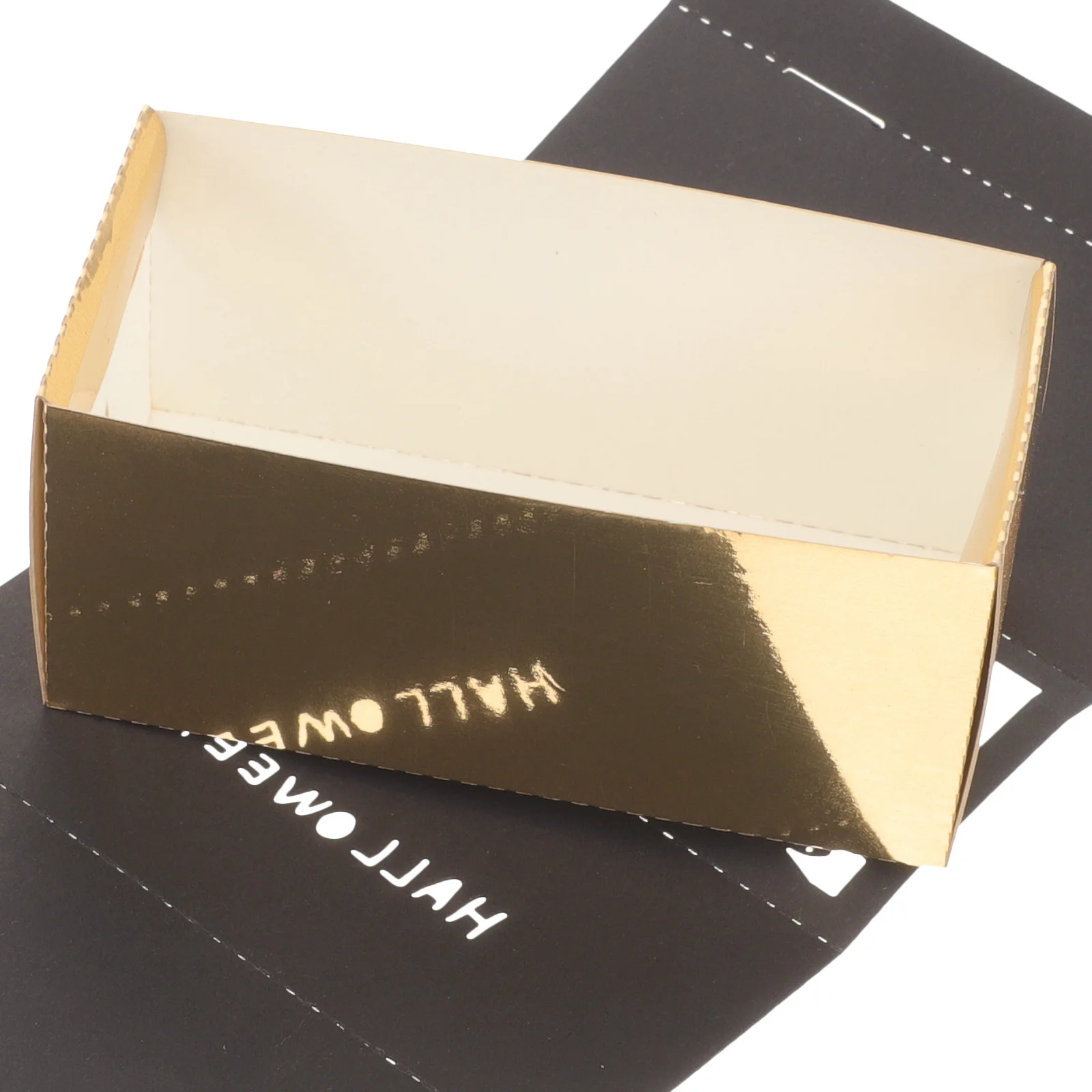 

50Pcs Halloween Chocolate Boxes Hollow Pumpkin Candy Boxes Party Favors Hollow Candy Holder Halloween Goodie Box