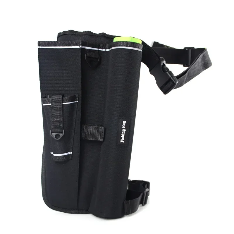 Fishing Poles Bag Oxford cloth Waist Leg Bag Fishing Rod Holder Fishing Tools Storage Case Multifunctional Storage Bag