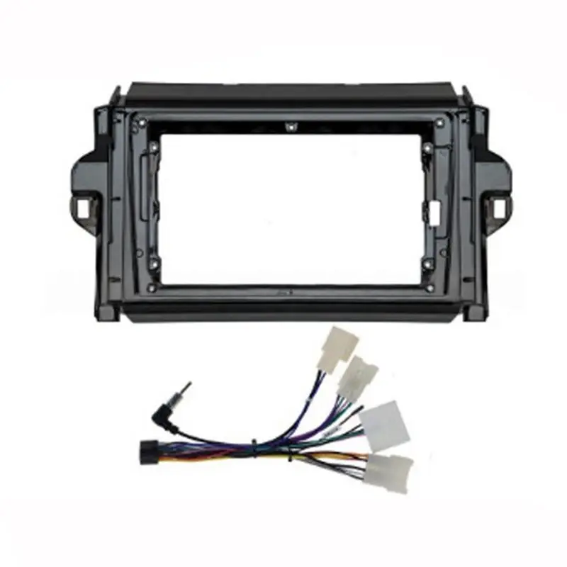 ABXN-For Toyota Fortuner 2016 Car Instrument Panel Modification 9 Inch For Navigation Frame Accessories