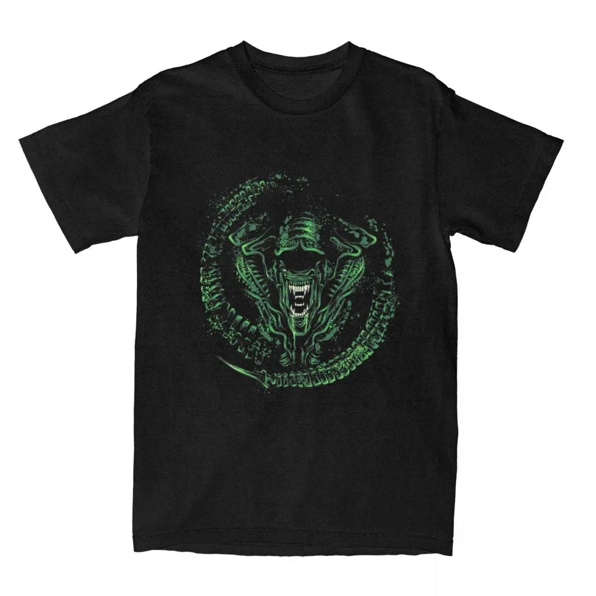 Men Women Xenomorph Alien Queen T Shirt 100% Cotton Fashion Short Sleeve O-Neck T Shirt Graphic Printied Large Size T Shirt