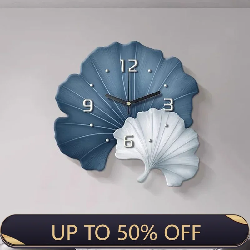 Luxury Wall Clocks Elegant Modern Stylish Living Room Wall Led Watch Interior Bedroom Minimalist Noiseless Clock Decoration