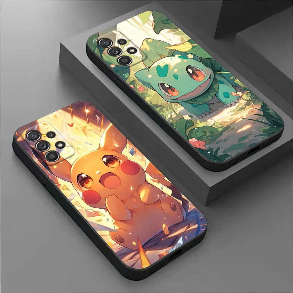 

Pokemons Squirtle Pikachu Phone Cover Galaxy A56 Case For Samsung A55 A36 A26 A35 A34 A53 A54 A52 A71 A73 A72 A42 A32 A33 Cases