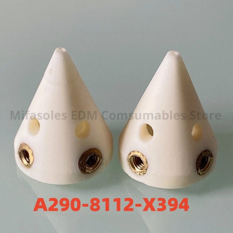 

EDM Wire Cut Machine Parts Ceramic Nozzle A290-8112-X394 Ceramic Wire Guide For Fanuc Cut Wire EDM Accessories