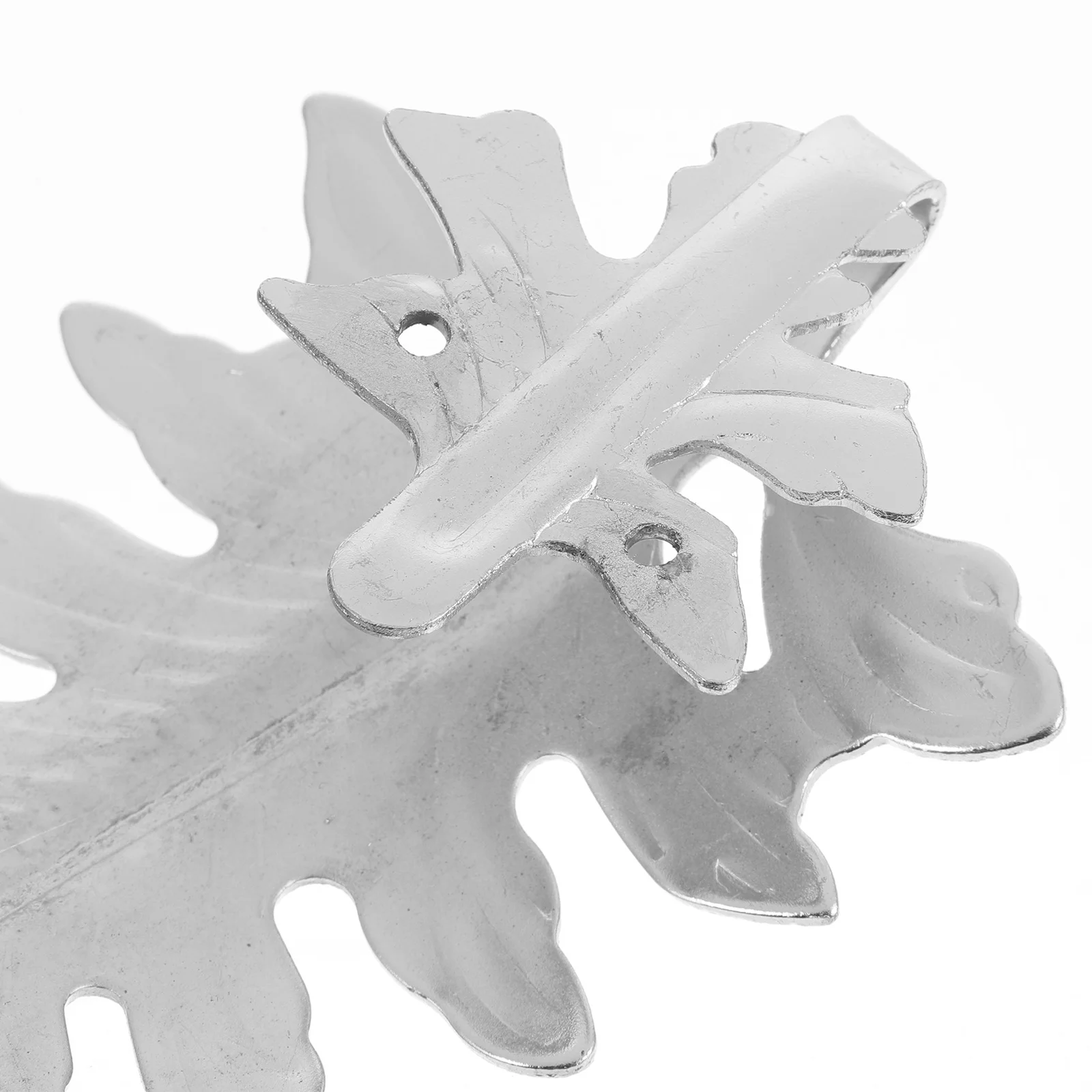 

Leaf Shaped Curtain Holdback Decorative Metal Curtain Tieback with Leaf Texture Suitable for Bedroom Living Room Curtains