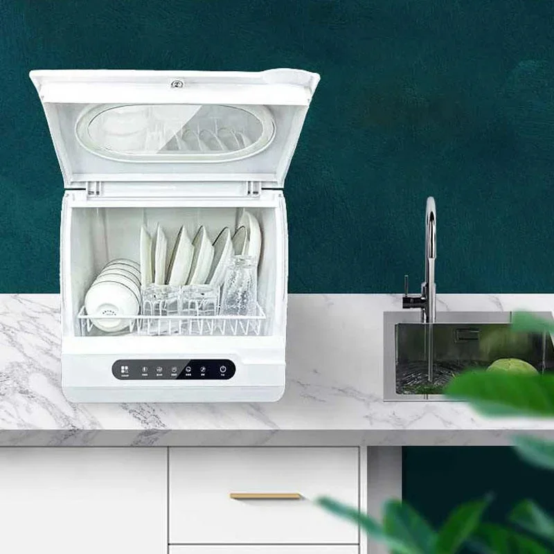 بيع المصنع مباشرة التلقائي TableTop المحمولة غسالة الصحون المنزلية كونترتوب غسالات الصحون غسالة صحون صغيرة للمطبخ