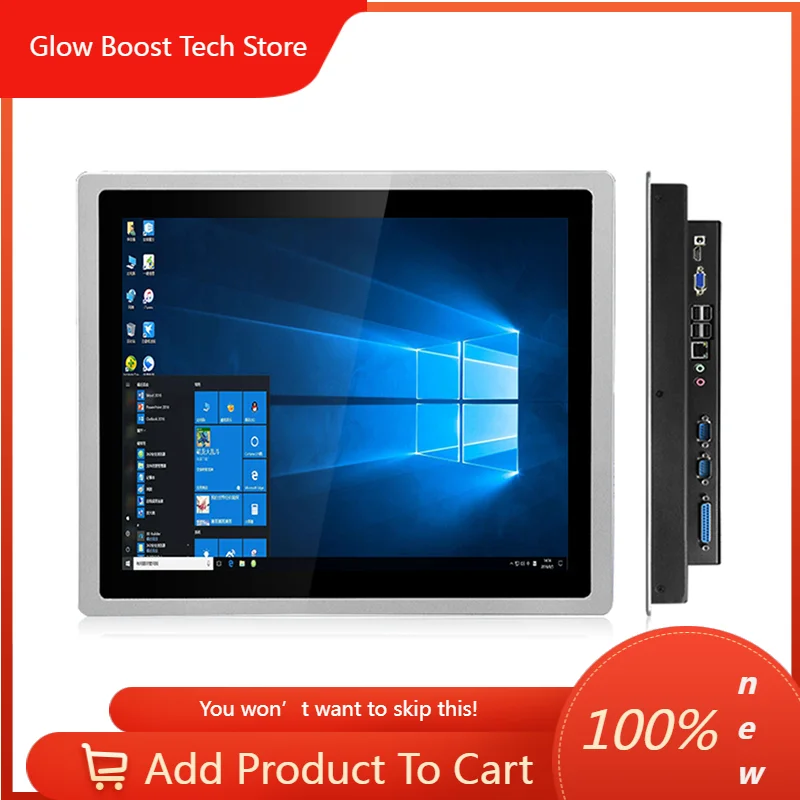 

NY10.4/12.1/15/17/19 Inch Industrial Computer touch screen J1800 4G+64G android/Windows industrial touch panel pc Monitor