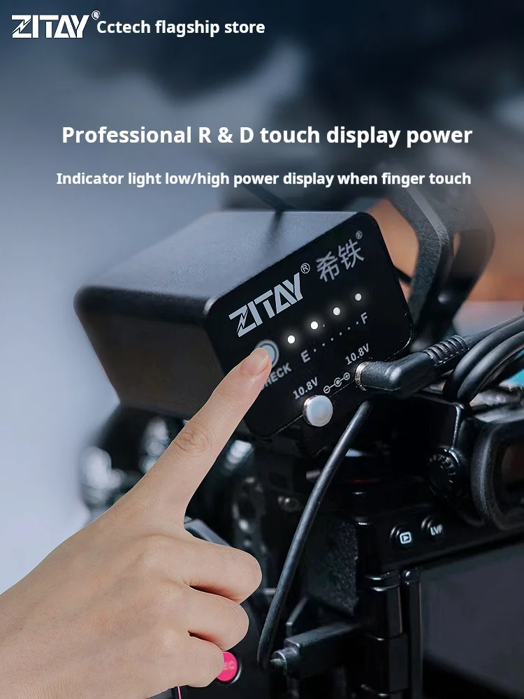 ZITAY NP-T125 Battery for GFX50S 50R Mirrorless Camera GFX100 External Battery Live Power Supply 10.8V Type C