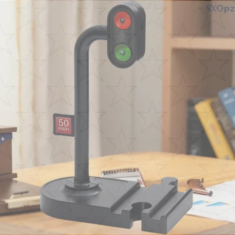 

1 шт., симулятор уличного фонаря, детская игрушка, развивающая игрушка светофора, сцена поезда, декор «сделай сам»