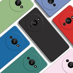 For Redmi A3 Case For Xiaomi Redmi A3 Cover 6.71 inch New Original Liquid Silicone Protective Bumper For Xiaomi Redmi A3 4G