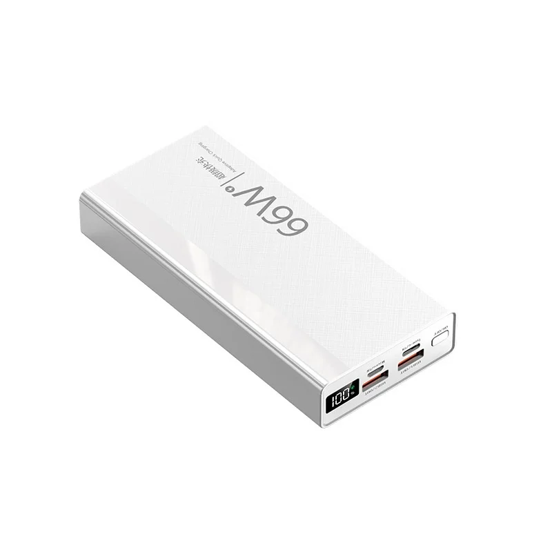 Power Bank 20000mah 66w Super Fast Charging Battery For Apple13 14 Android External Battery Charger Powerbank