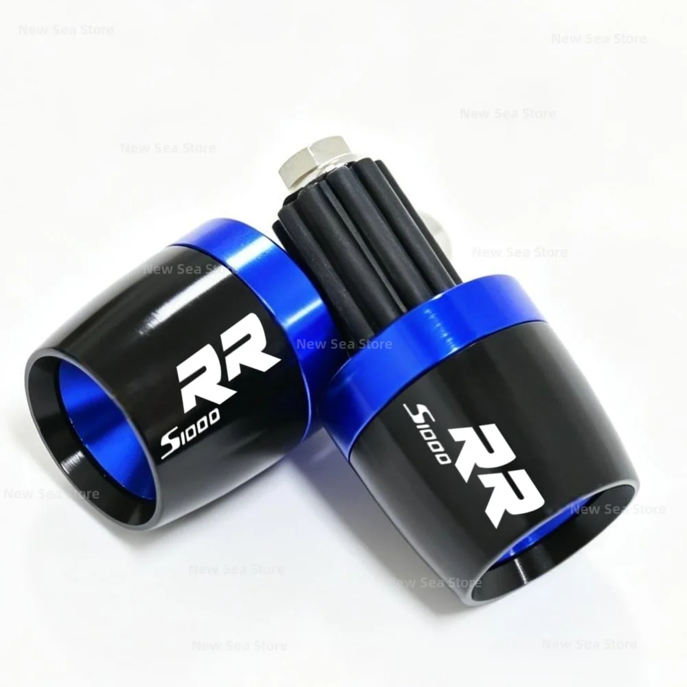 

Motorcycle 7/8" CNC Anti Vibration Handlebar End Plugs for BMW S1000RR 2008-2023 Handle Bar Cap Grips Ends Slider Accessories