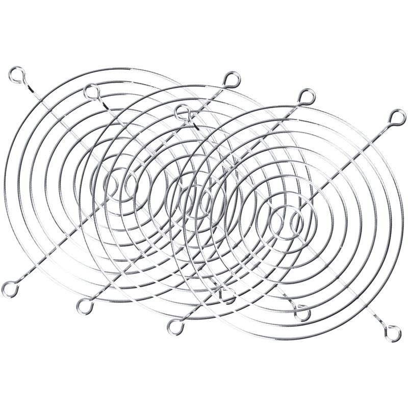 3 قطع 120 مم 4.7 بوصة شواية واقية للمروحة المعدنية لجهاز الكمبيوتر الشخصي