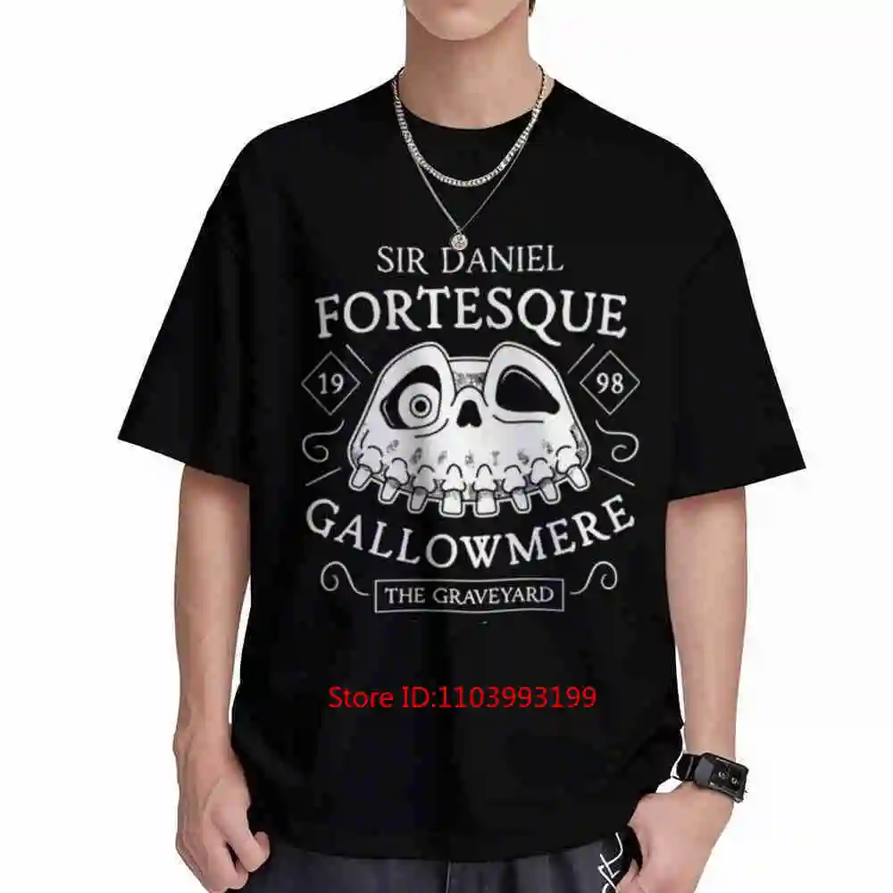 MediEvil Sir Daniel Fortesque Short Sleeve Tee 100% Cotton T-Shirt