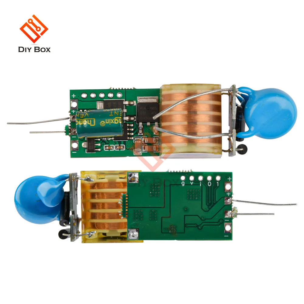 7.4V Boost 15kv Pulse Arc Boost Coil Board High Voltage Package Driver Board High Voltage Module Long Time Without Burning