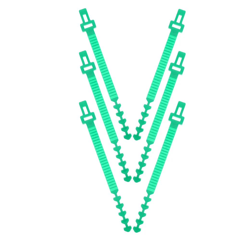 

Набор из 6 регулируемых многоразовых прочных ремней для подвязки деревьев и растений, для фиксации вьющихся растений и кустарников