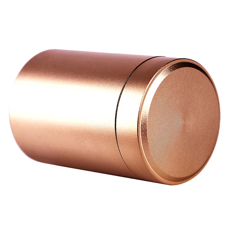 New Airtight Smell Proof Container Quality Stainless Steel Mini Tea Cans Herb Stash Jar Tea Coffee Storage Box Tea Caddies Box