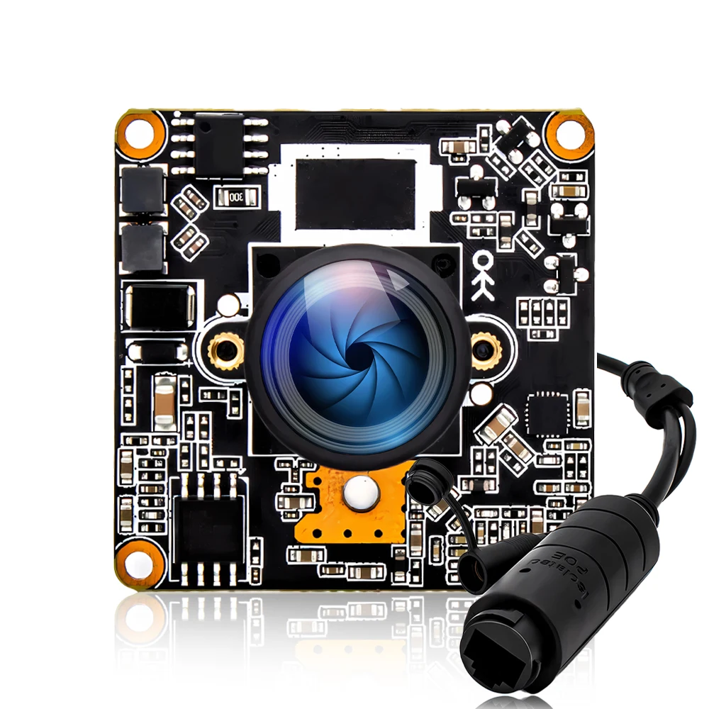 WGWK 1080P 60FPS IP Camera Module 1.8mm2.1mm Wide Angle View Ultra Webcam Board For Industrial Network Onvif POE Security Camera