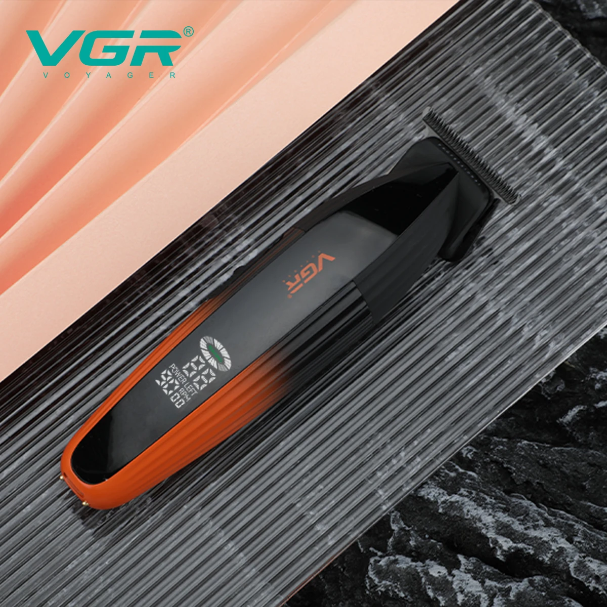 VGR الشعر المتقلب للرجل قابلة للشحن آلة الشعر قطع كليبرز الحلاق المهنية 9000 دورة في الدقيقة قادين الشعر آلة V-889T