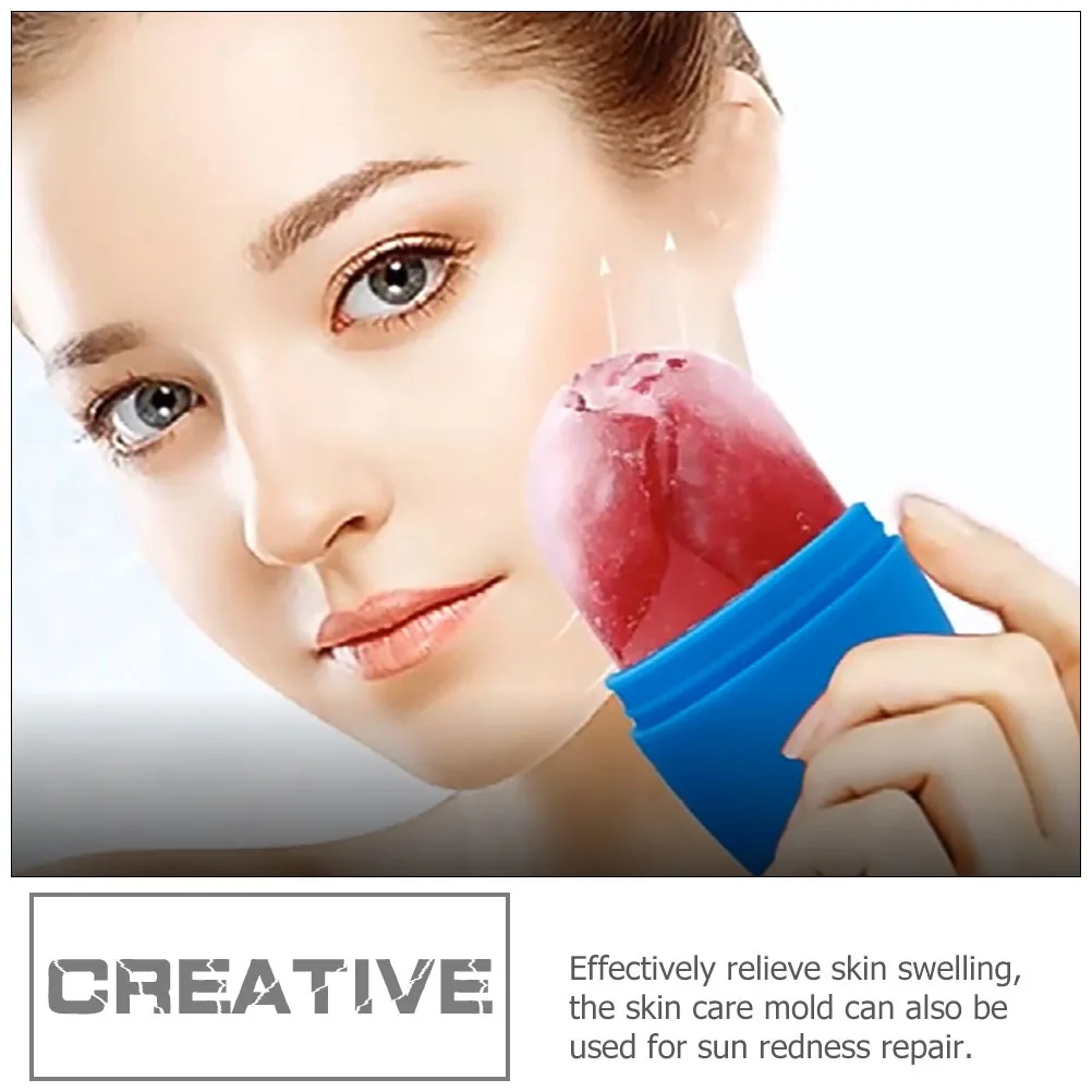 لتدليك الوجه، أداة تخفيف آلام الأنسجة العميقة القابلة لإعادة الاستخدام، صديقة للبشرة، أداة تبريد الوجه، العناية بالجسم الباردة #4