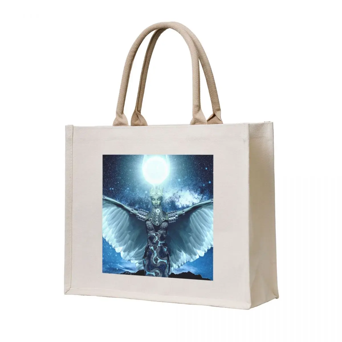 

AFRICAN GODDESS: ISIS, SIRIUS B, AUSET, AST, IST, ISI ISI BY SIRIUSUGOART Tote Bag eco pack Handbags women free delivery bags