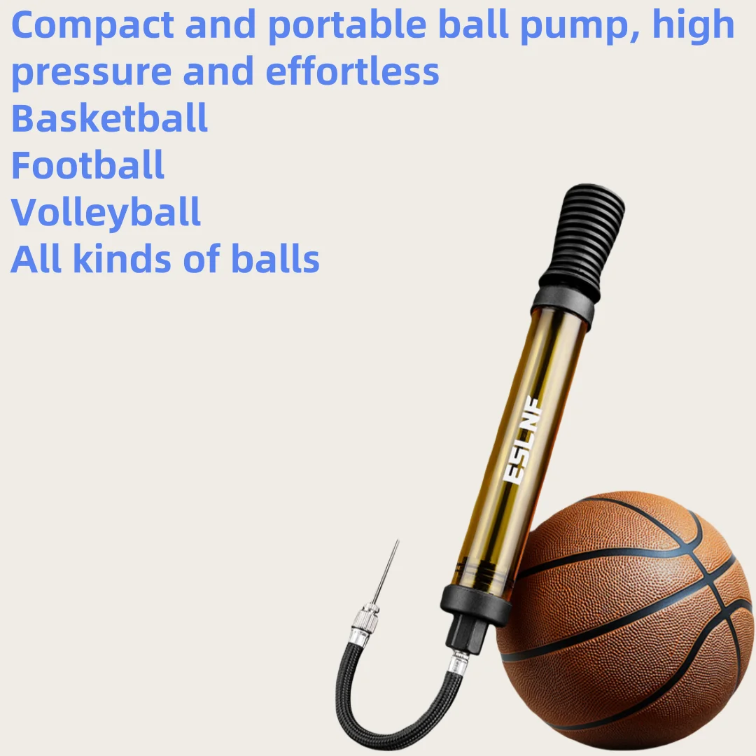 Portable universal air pump for basketballs, footballs, volleyballs, needles, balloons, children's toy balls and swimming rings