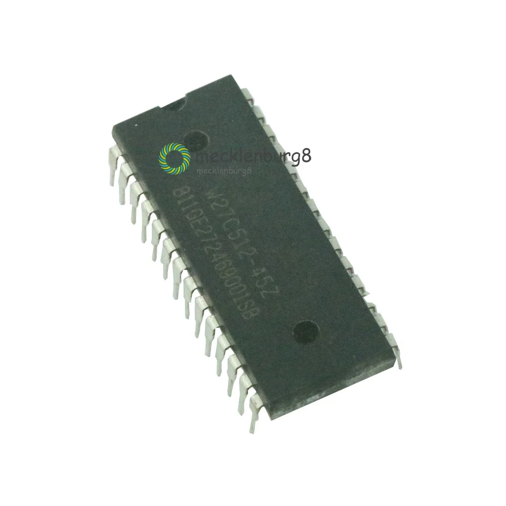 10 PCS/Lot IC Chips W27C512 W27C512-45Z 28DIP IC EEPROM 512KBIT Original Integrated Circuits