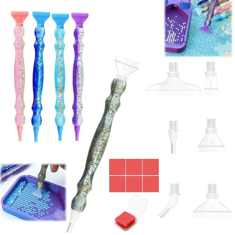 Diamond Painting Art 5D Resin Diamond Painting Pen DIY Craft Diamond Painting Tool Multi Placers Point Drill Pens