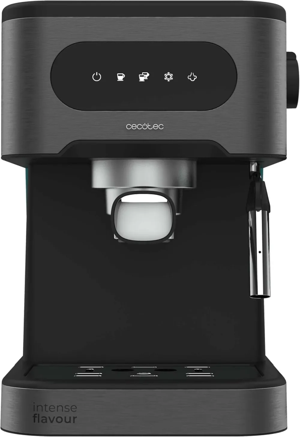 Cecotec Cafetera express Power Espresso 20 ColdBrew. Cafetera express para espresso y capuchino, café en frío, 20 Bares de pres