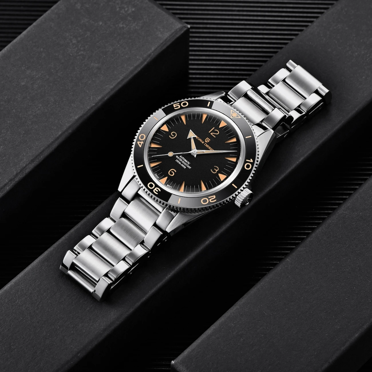 2023 New PAGANI Design 41mm Men\'s Automatic Mechanical Watch Classic Retro 200m Waterproof Business Sports Watches Reloj Hombre