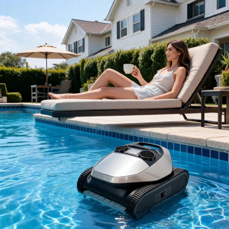 Z1 Pro Fully Automatic Pool Cleaner Robot Remote Control Mobile APP Operation China Factory