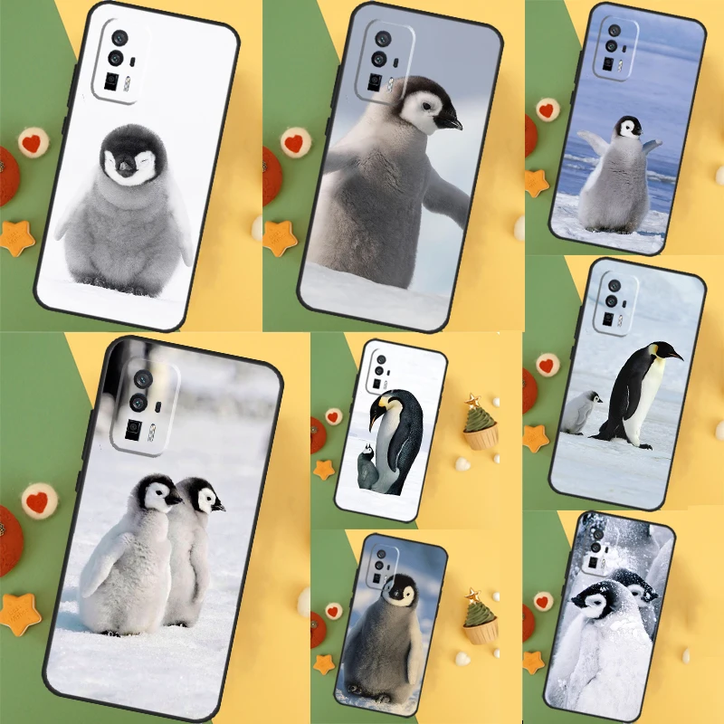  Penguin Snow Arctic Cute Animal Case For POCO X3 X5 X6 F6 Pro M6 M5s F3 F5 Xiaomi 11T 12T 13T Pro 14 Ultra 12 13 Lite Cover