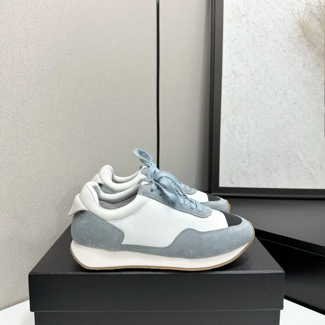 Neutral Color Palette Unisex Skate Shoes Fashion Skateboard Shoes Low Top Lace Up Contrast Stitching Flat Non Slip Sole Versatile Footwear Men Women Daily Commute Walking