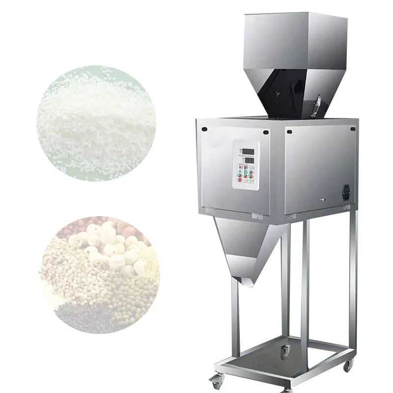 Automatic Weighing Packaging Granular Powder Filling Machine Intelligent Packing Tea Seed Packing Machine