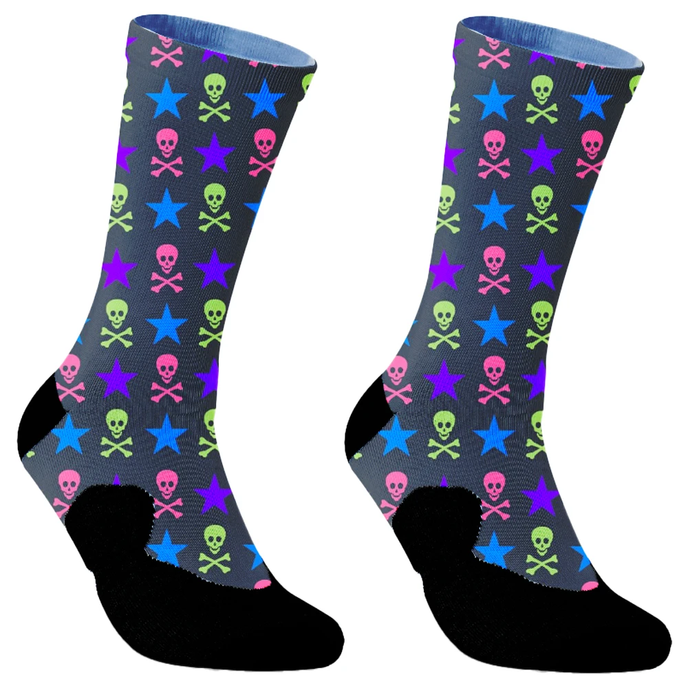 2024 neue Packung bunte Männer Crew Party Socken verrückte Baumwolle glücklich lustige Skateboard Socken Neuheit Kleid Hochzeits socken für Geschenke