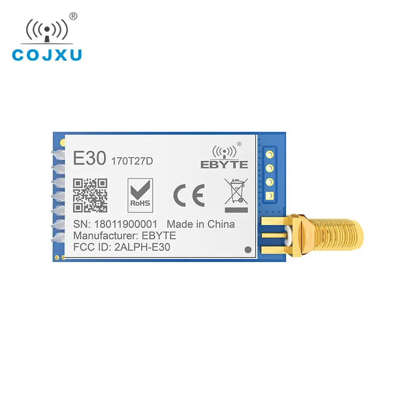 500mW Long Range TCXO 170MHz rf ebyte E30-170T27D Receiver Module IoT Serial Port Transmitter and Receiver