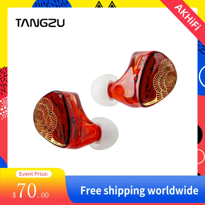 

TANGZU x HBB XuanNv 2 Dynamic Driver IEM HiFi Earphone Wired Earbuds with 0.78mm Detachable Cable for Audiophiles